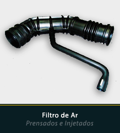 prensados e injetados - filtro de ar